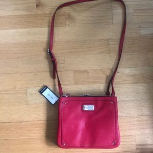 Red Crossbody Nine West Clutch Bag NWT